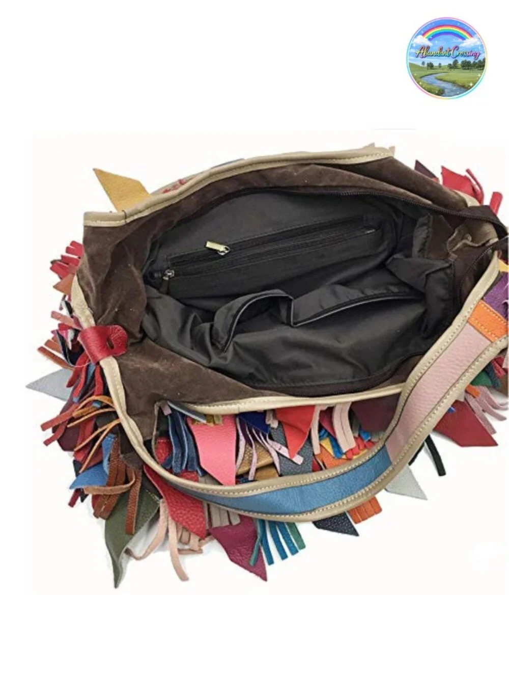 Genuine Leather Colorful Tote Handbag Hobo Large Shoulder Bag